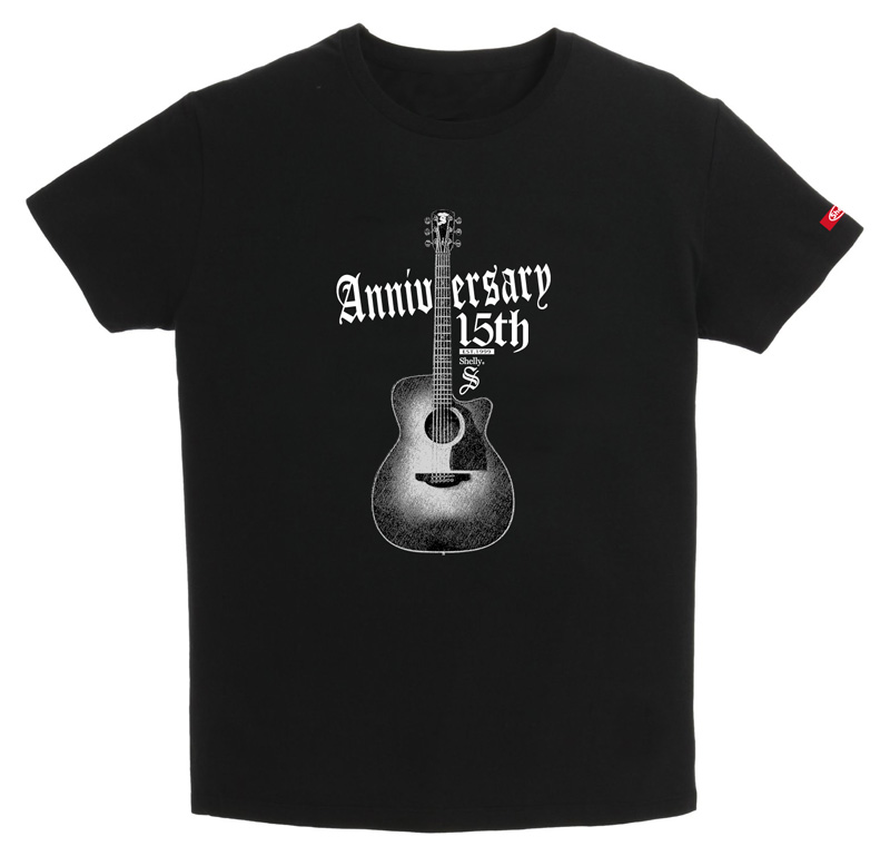 シェリーギター・15周年記念Tシャツ